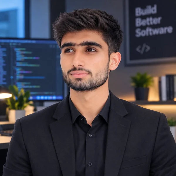 Portrait of Sayed Wasif Ali, Co-Founder